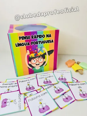 Pense Rápido: Jogo de Língua Portuguesa