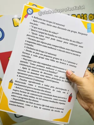 Kit Reunião de Pais com QR Code e Dinâmica - foto 14 de 16
