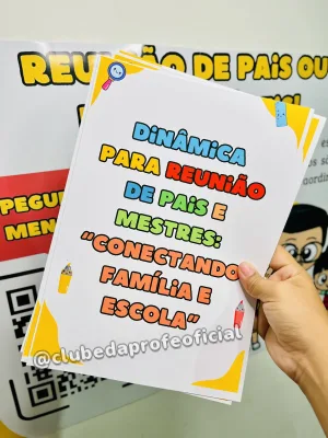 Kit Reunião de Pais com QR Code e Dinâmica - foto 11 de 16