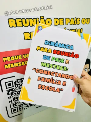Kit Reunião de Pais com QR Code e Dinâmica - foto 10 de 16