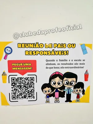 Kit Reunião de Pais com QR Code e Dinâmica - foto 2 de 16