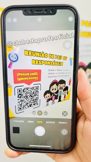 Kit Reunião de Pais com QR Code e Dinâmica - foto 5 de 16