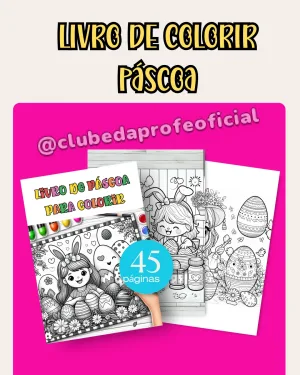 Livro de Colorir de Páscoa