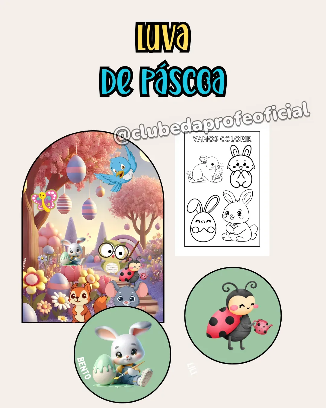 Luva de Páscoa: Contação de Histórias