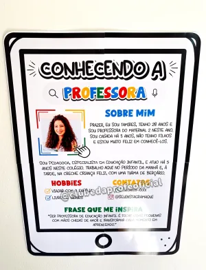 Tablet da Professora: Conhecendo a Professora - foto 16 de 16