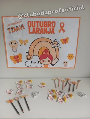 Painel Outubro Laranja: Conscientização do TDAH - foto 2 de 16