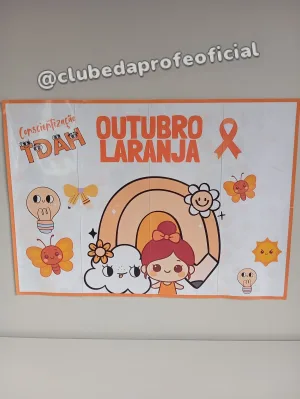 Painel Outubro Laranja: Conscientização do TDAH - foto 16 de 16