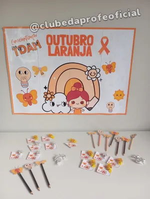 Painel Outubro Laranja: Conscientização do TDAH - foto 3 de 16