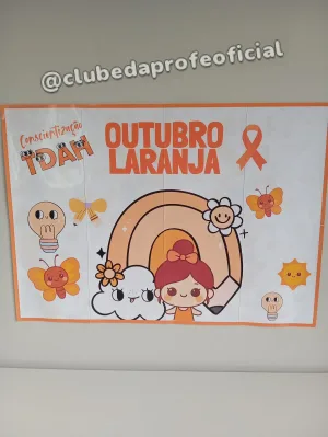 Painel Outubro Laranja: Conscientização do TDAH - foto 15 de 16