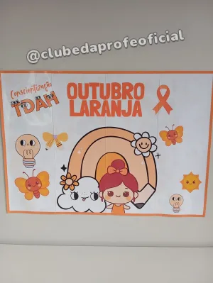Painel Outubro Laranja: Conscientização do TDAH - foto 14 de 16