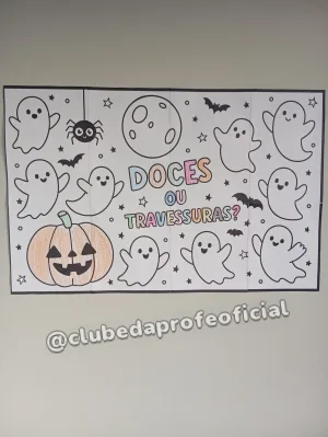 Painel de Colorir de Halloween - foto 6 de 6