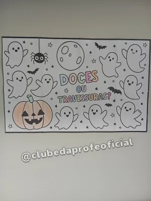 Painel de Colorir de Halloween - foto 5 de 6