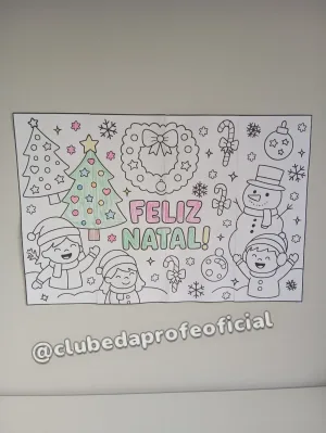 Painel de Colorir de Natal - foto 6 de 6