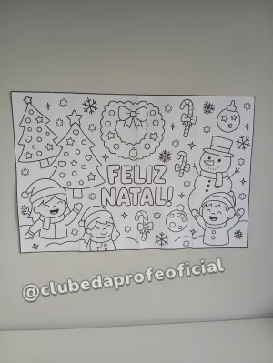 Painel de Colorir de Natal - foto 3 de 6