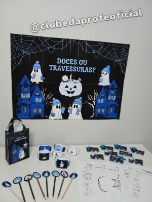 Painel de Halloween: Doces ou Travessuras com Lembrancinhas e Atividades - foto 2 de 19