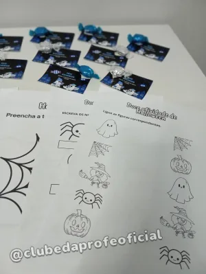 Painel de Halloween: Doces ou Travessuras com Lembrancinhas e Atividades - foto 9 de 19