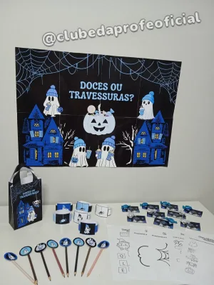 Painel de Halloween: Doces ou Travessuras com Lembrancinhas e Atividades - foto 4 de 19