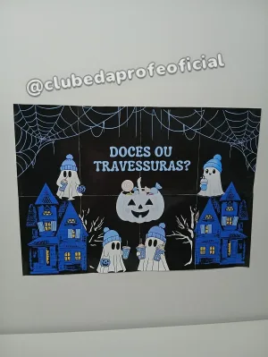Painel de Halloween: Doces ou Travessuras com Lembrancinhas e Atividades - foto 18 de 19