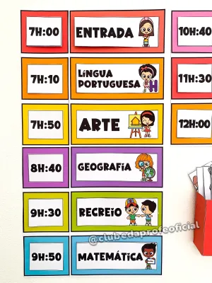Rotina para Ensino Fundamental 1 - foto 9 de 17