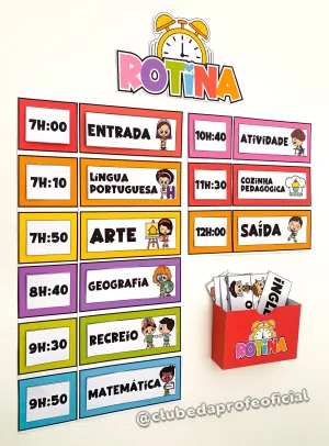 Rotina para Ensino Fundamental 1 - foto 5 de 17