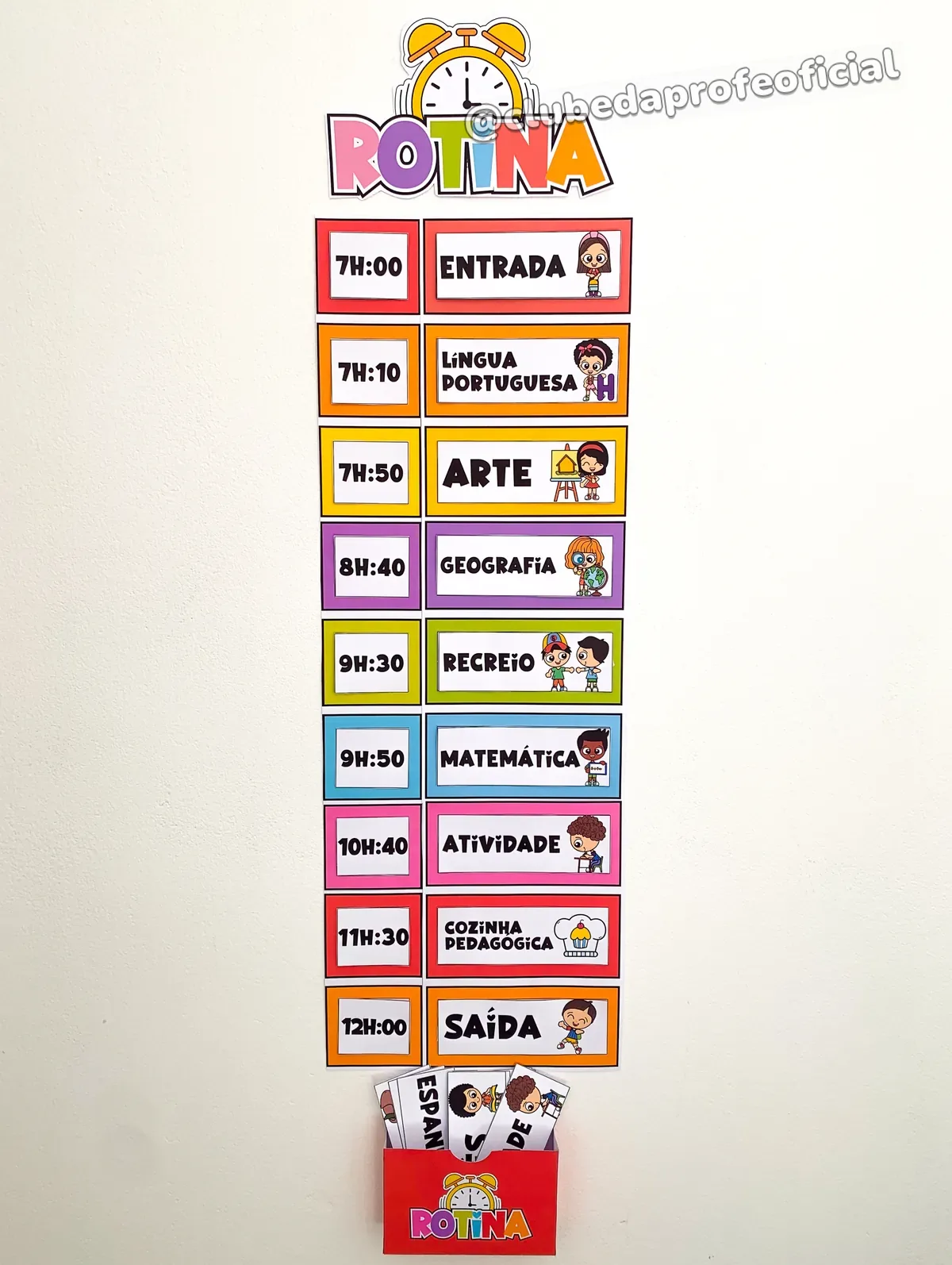 Rotina para Ensino Fundamental 1 - foto 1 de 17