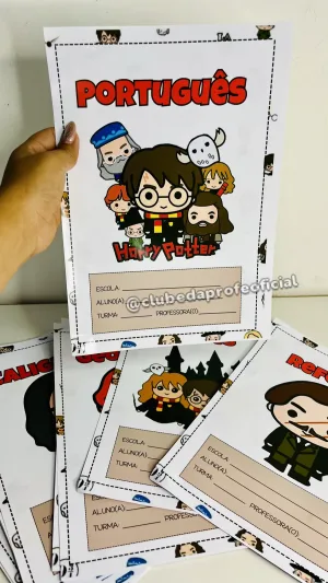 Capas de Caderno Harry Potter