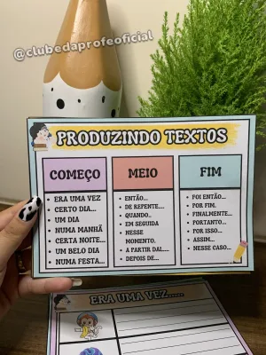 Fichas de Produção de Texto - foto 2 de 5