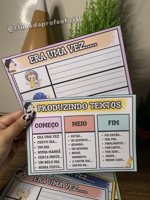 Fichas de Produção de Texto - foto 4 de 5