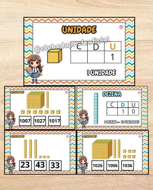 Fichas Material Dourado