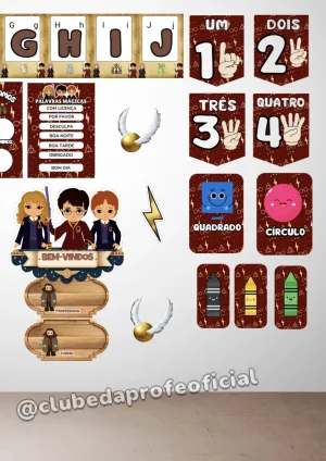 Kit Sala Harry Potter - foto 3 de 4