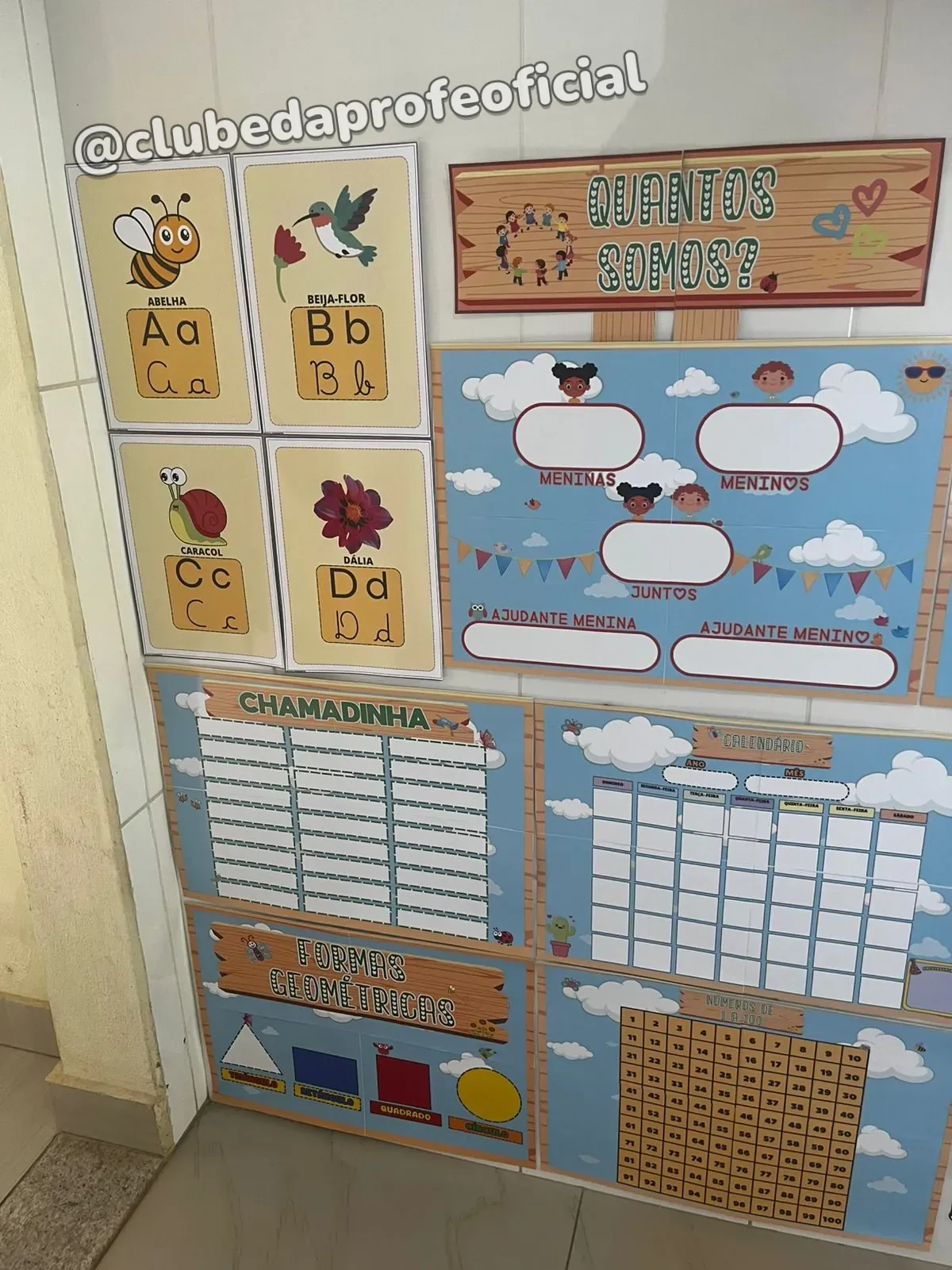 Kit Sala de Aula Kids Natureza - foto 1 de 6