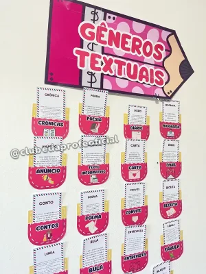 Gêneros Textuais: Fichas, Bolsos Interativos e Atividades - foto 5 de 8
