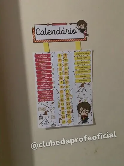 Kit Sala de Aula Harry Potter - foto 1 de 4