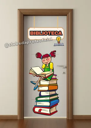 Painel de Porta Biblioteca - foto 2 de 3