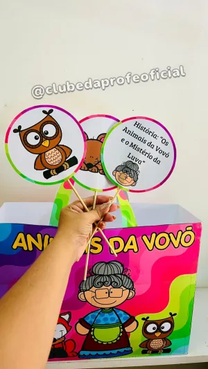 Sacola de Leitura: Os Animais da Vovó e o Mistério da Luva Perdida - foto 2 de 7