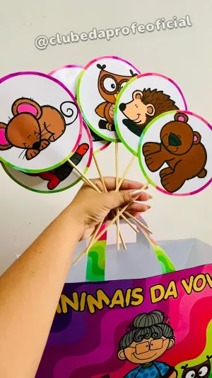 Sacola de Leitura: Os Animais da Vovó e o Mistério da Luva Perdida