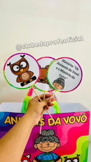 Sacola de Leitura: Os Animais da Vovó e o Mistério da Luva Perdida - foto 7 de 7
