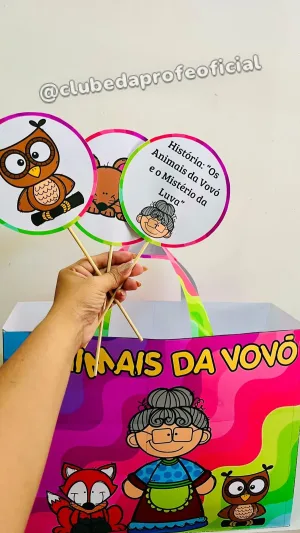 Sacola de Leitura: Os Animais da Vovó e o Mistério da Luva Perdida - foto 6 de 7