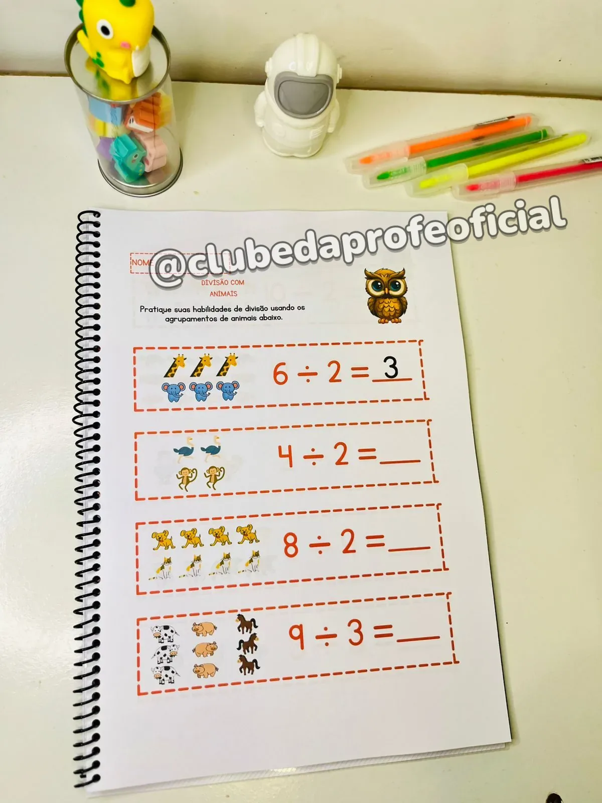 Apostila de Divisão Simples - foto 1 de 8