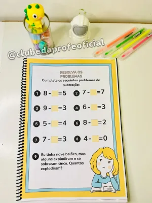 Apostila de Subtração Simples - foto 6 de 10