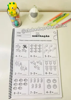 Apostila de Subtração Simples - foto 3 de 10
