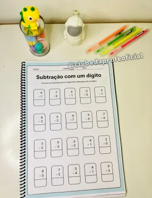 Apostila de Subtração Simples - foto 8 de 10