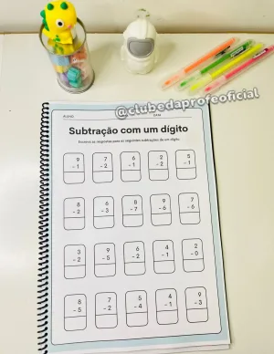 Apostila de Subtração Simples - foto 10 de 10