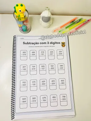 Apostila de Subtração Simples - foto 7 de 10