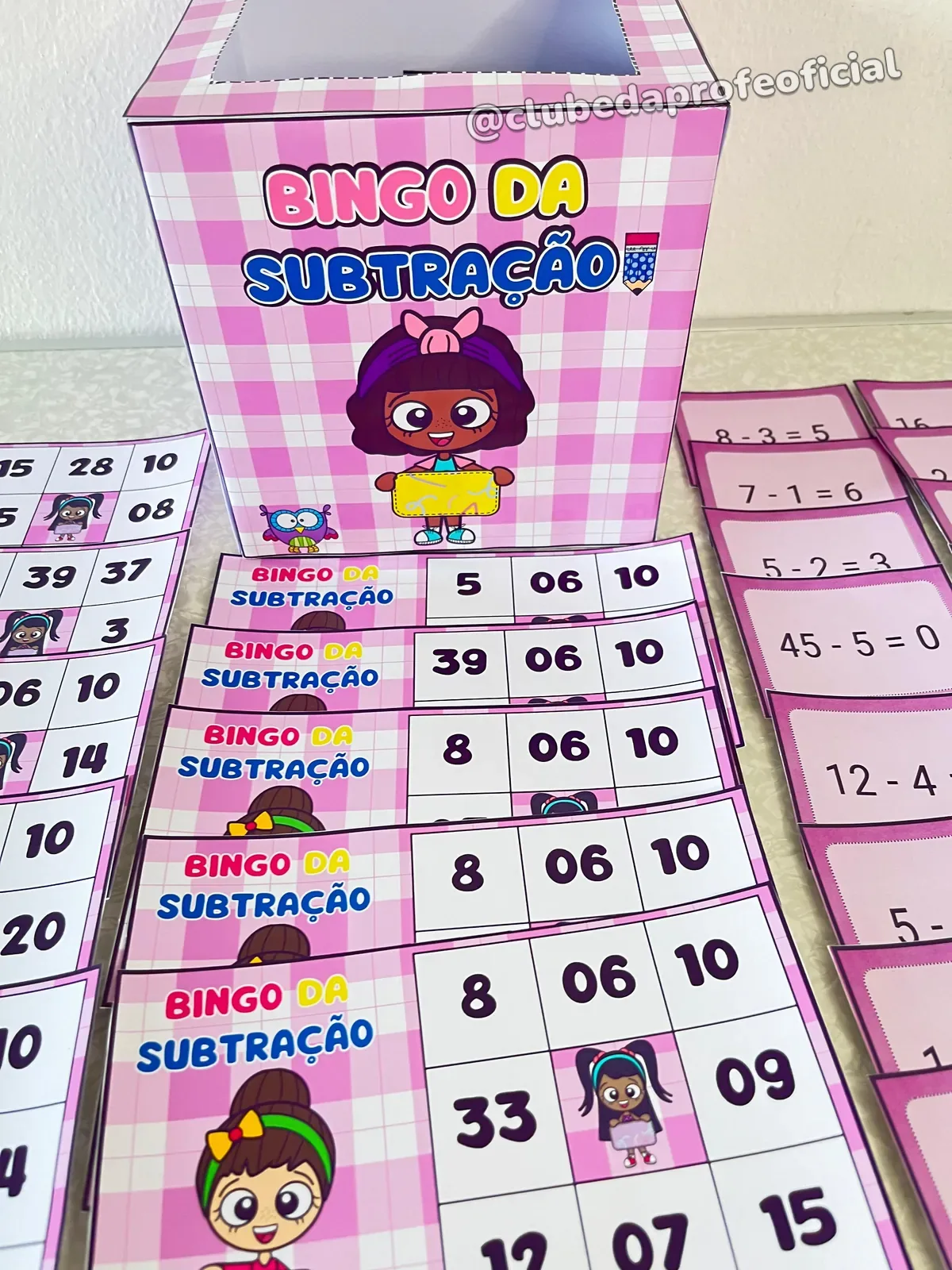 Bingo da Subtração - foto 1 de 7