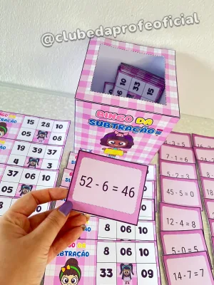 Bingo da Subtração - foto 5 de 7