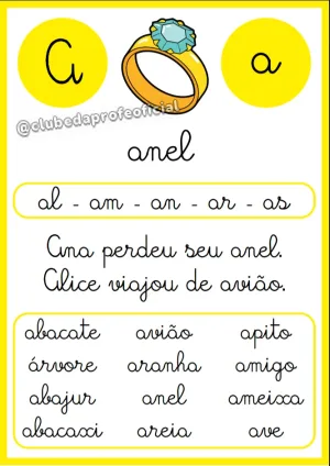 Fichas de Leitura em Letra Cursiva - foto 3 de 4