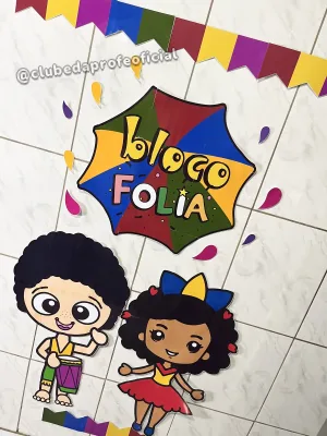 Painel de Carnaval Bloco Folia - foto 3 de 6