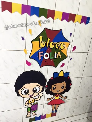 Painel de Carnaval Bloco Folia - foto 2 de 6