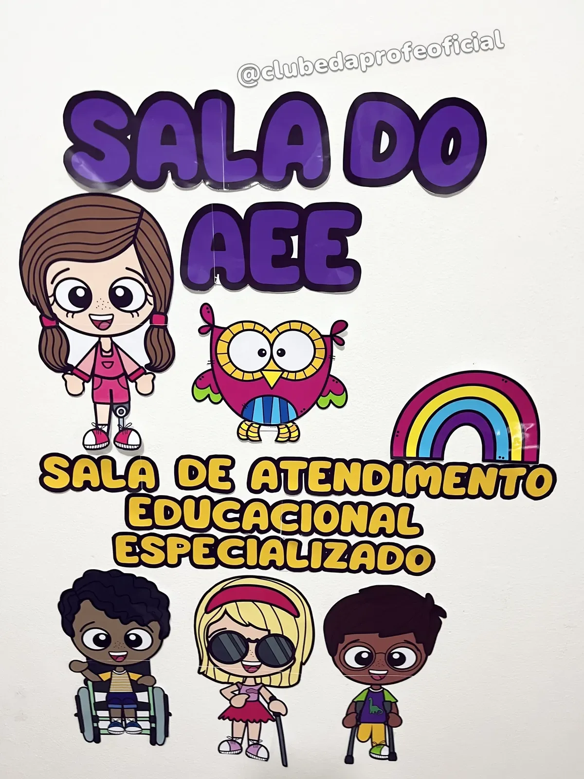 Painel Sala do AEE - foto 1 de 5